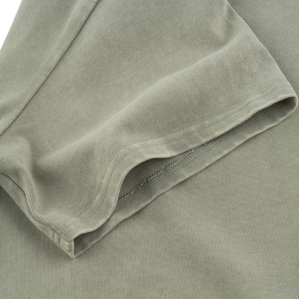 Vans Modisches Vielseitiges Rundhals Kurzarm T-Shirt Damen Tops Grau-Grün VN000NMNZUJ