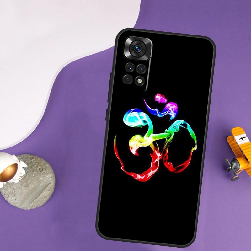 

Чехол Aum Om Yoga для Xiaomi Redmi Note 13 Pro 14 12 9 10 11 Pro 10S 11S 12S Redmi 14C 13C 10C 12C Redmi 12 4G