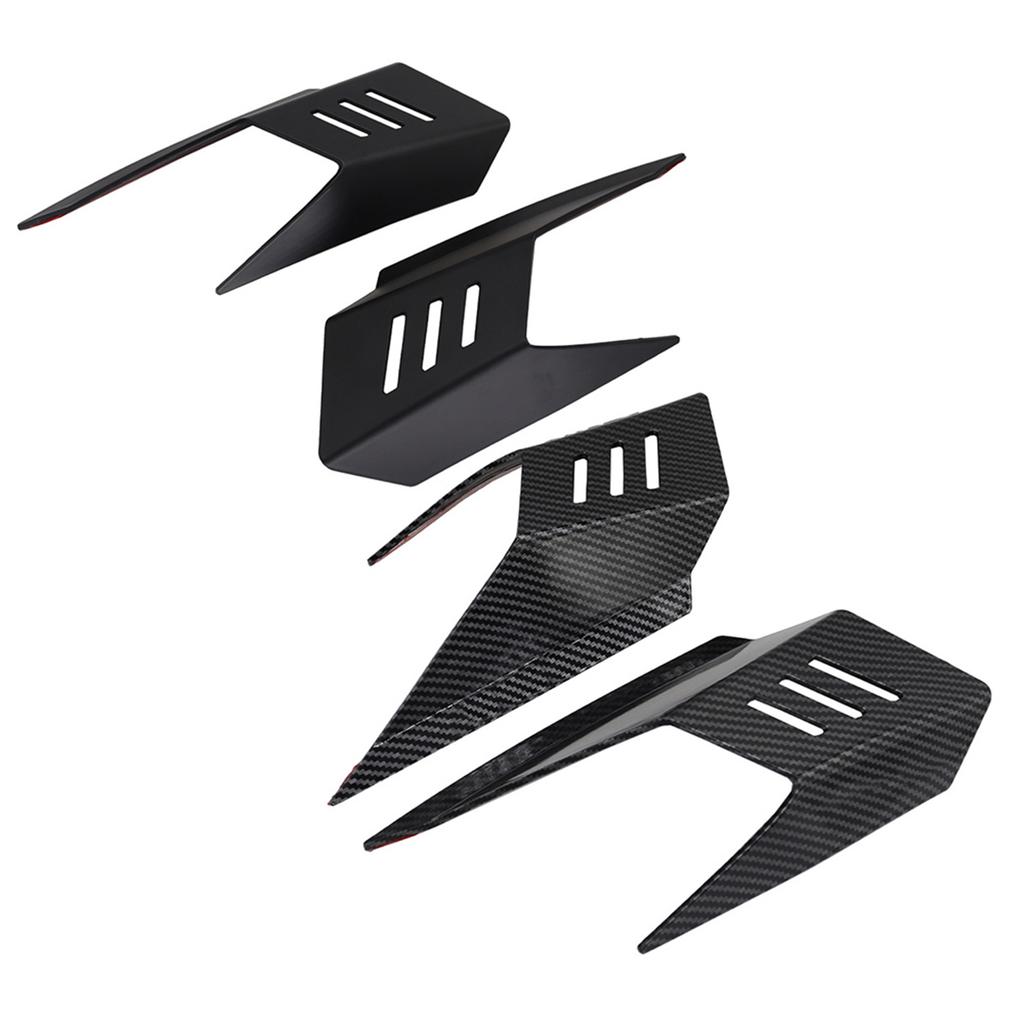 Motorcycle Front Fairing Winglets Aerodynamic Wing Cover Trim Spoiler Winglets Body Work Fairing for 2024 Model