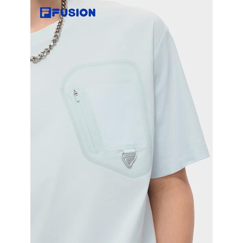 FILA FUSION Men's Casual Quick-Dry Knitted T-Shirt
