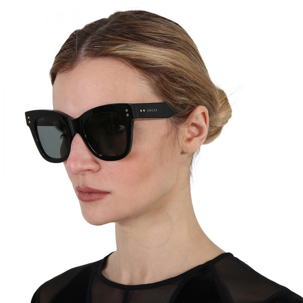 Gucci Grey Cat Eye Ladies Sunglasses Gg1082s 001 52