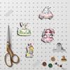 60Pcs Cute Easter Bunny Stickers, Cartoon Aesthetic Waterproof Decals for iPad, Phone Case, Laptop, Journal DIY Decor
