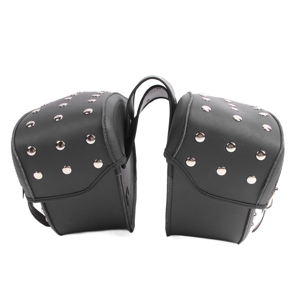 2Pcs Motorcycle Saddlebag Lightweight Versatile Stylish Look Motorcycle Side Luggage Bag for Motorbike