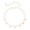 Tassels Butterfly Waist Chain for Women Sexy Charming Double Metal Belly Chain Summer Beach Body Chain Vacation Jewelry Gift