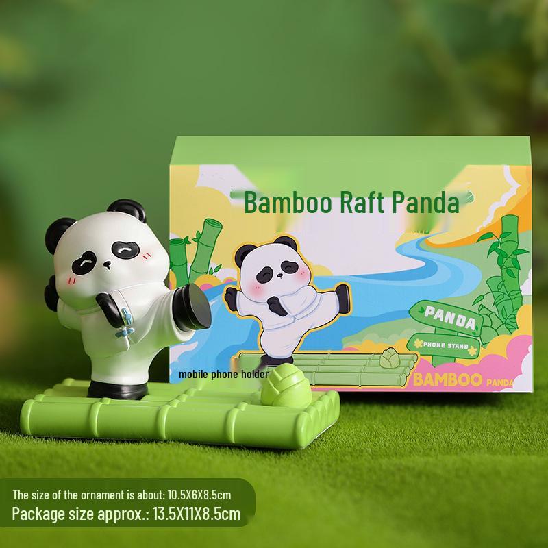 High-End Panda Phone Holder: Creative Desk Ornament and Gift