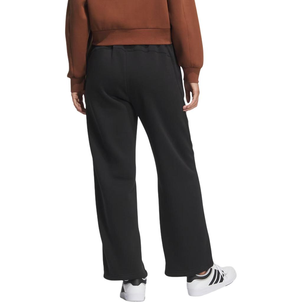 Adidas Must Haves Fw25 Thick Sports Simple Solid Color Casual Pants Women Bottoms KC0052