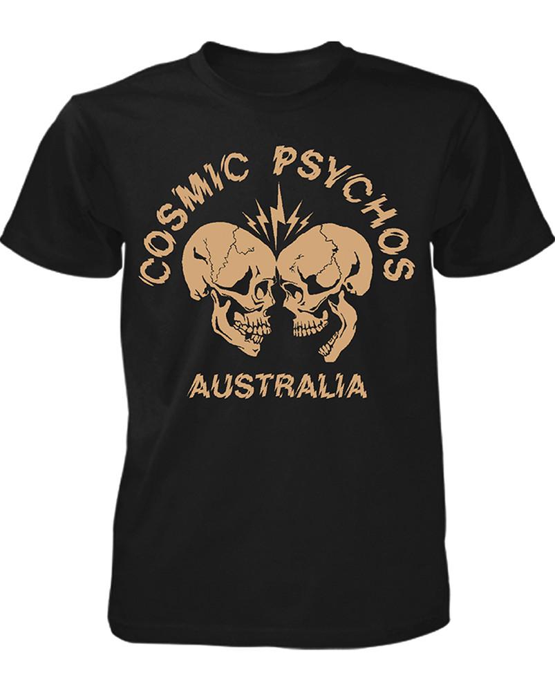 Cosmic Psychos band rock black Tshirt short sleeve S5XL Unisex T-Shirt XL