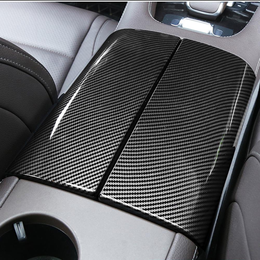Center Console Armrest Panel Cover Trim For Mercedes Gle W167 C167 Gle Carbon W167 Gls X167 400d Gle 350/amg 450 Accessories