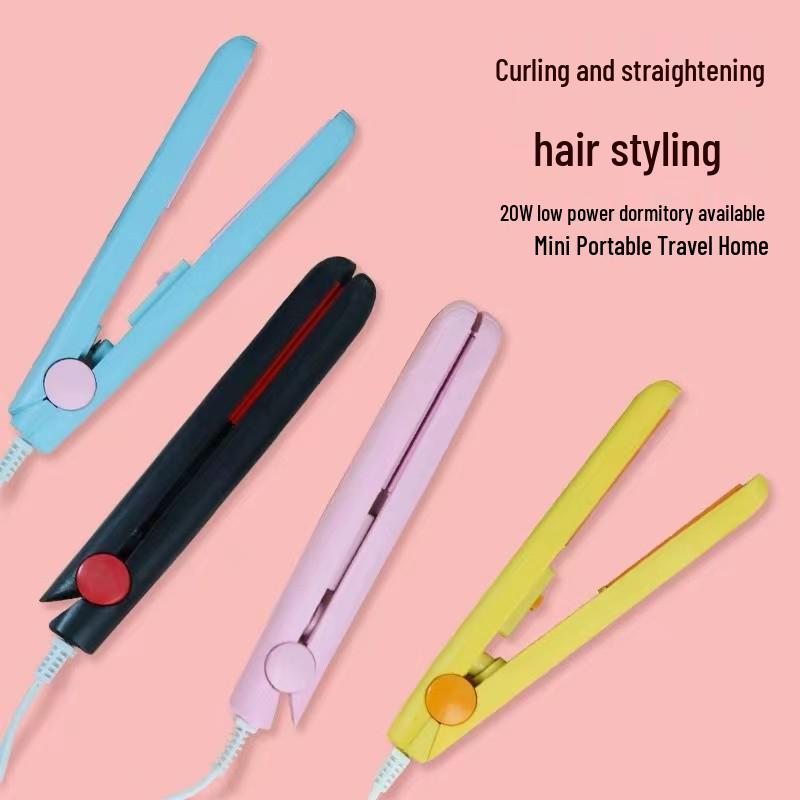 Mini Women's Dual-Use Curling and Straightening Iron