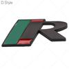 3D Metal R Logo Přední mřížka Znak zadního kufru Samolepka Samolepka pro Jag/uar X-TYPE F-TYPE XE XF XJ XJR XFR Stylingové doplňky do auta