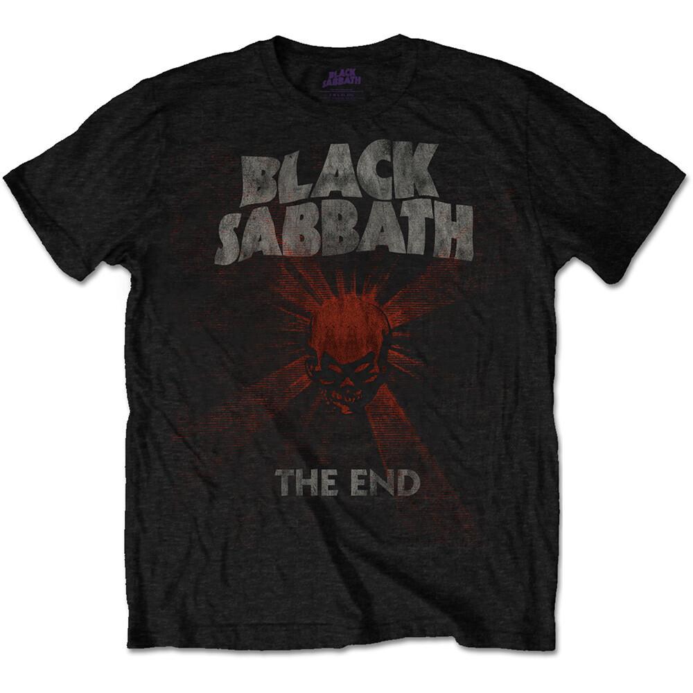

Black Sabbath T-Shirt The End Skull Shine Ozzy Osbourne Official New 4XL