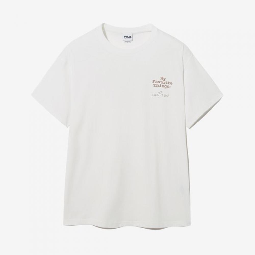 Fila My Oversize Graphic Tee WHITEOFFWHITE/95(M)
