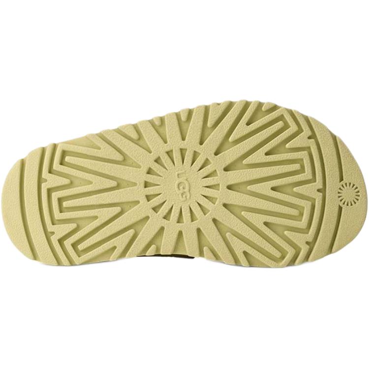 UGG Goldenglow Comfortable Versatile Non-Slip Durable Low-Top Kids Slippers Kids Slippers Light-Gold 1166513K-GLDN