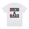 Lustiges Drum and Bass T-Shirt Rum und Arsch Liebhaber Witze Kurzarm Baumwoll-T-Shirt Unisex Mode Lässiges T-Shirt Oversized -...