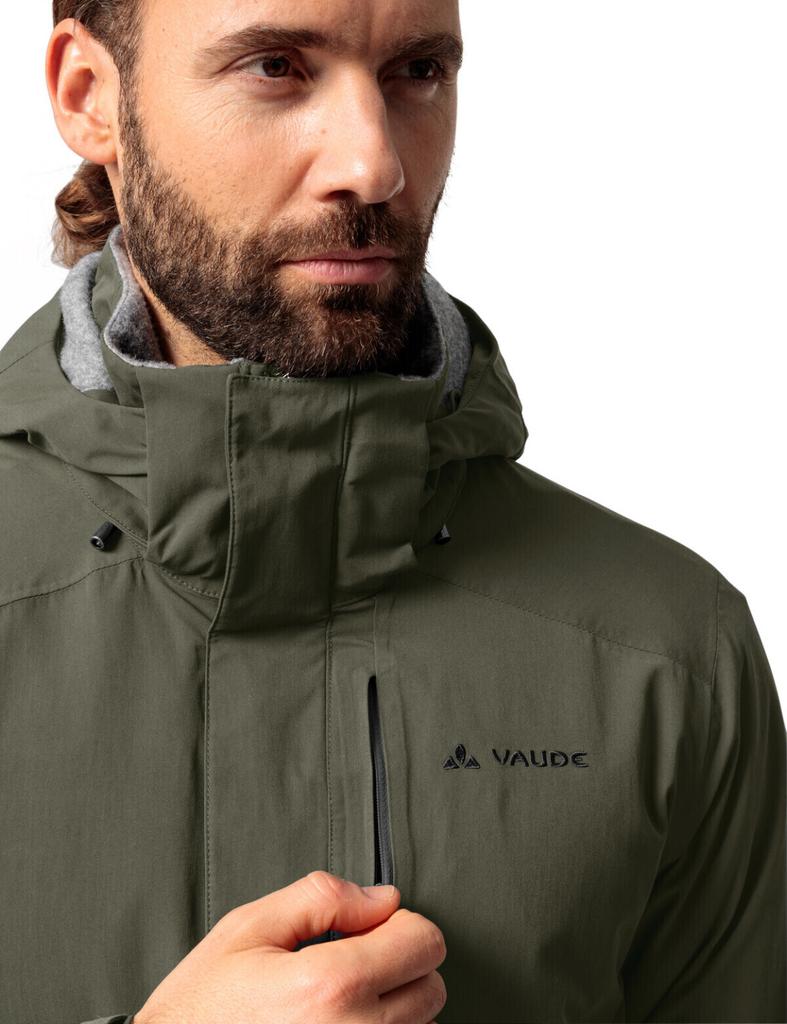 Мужская куртка VAUDE Idris II Wool Parka (45013) хаки