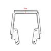 MT09 Motorcycle Phone Navigation Mount Mounting Bracket Adapter Holder For Yamaha Tracer 900 FJ-09 Tracer900 MT-09 2016 2017