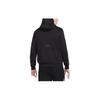 Nike Solid Color Hooded Long Sleeve Sweatshirt Men Tops Black DM5202-010