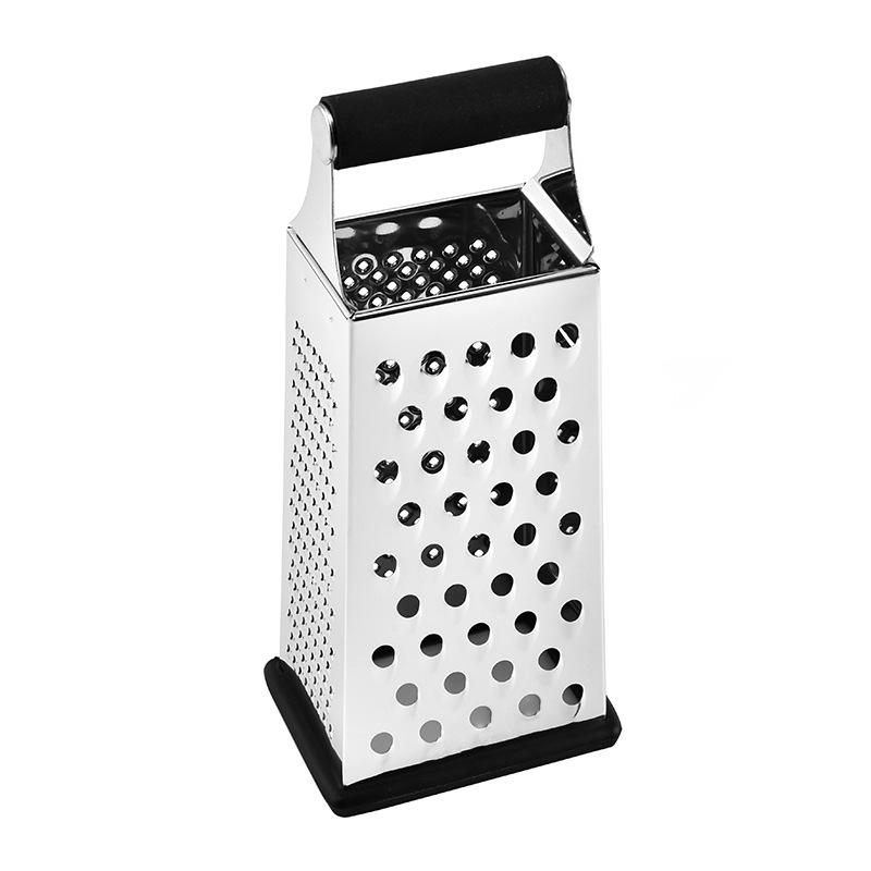 Stainless Steel Multifunctional 4-Sided Vegetable Grater & Slicer
