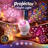 Soft Glow LED Projection Lamp Dynamic Projection Ambient Night Light  Party Decoration