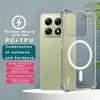 IMAK For Xiaomi 14T Clear Case Compatible with MagSafe Shockproof PC+TPU Phone Cover