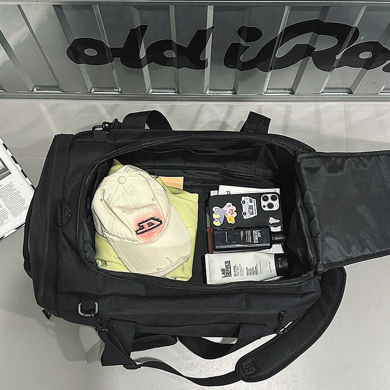 Mountain Outdoor Leisure Travel Bag Large Capacity Design Sense Couple Tooling Wind Travel Backpack Short-distance Luggage Bag