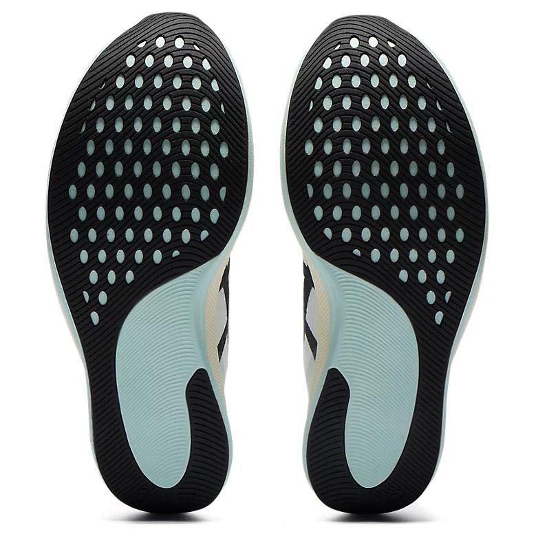 Asics S4+ Yogiri White Black Aqua Unisex Sneakers Grey 1013A158-100