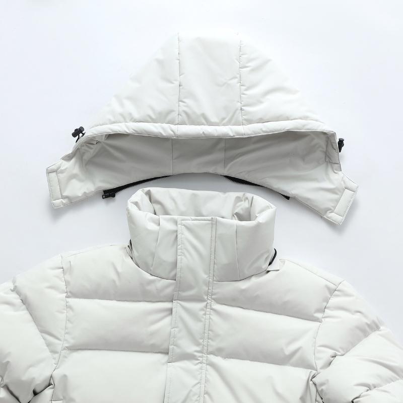 Men Winter Hooded Casua Duck Down Long Jackets Coats Quality Men Outdoor Windproof Warm Winter Parkas Mens Down Jackets