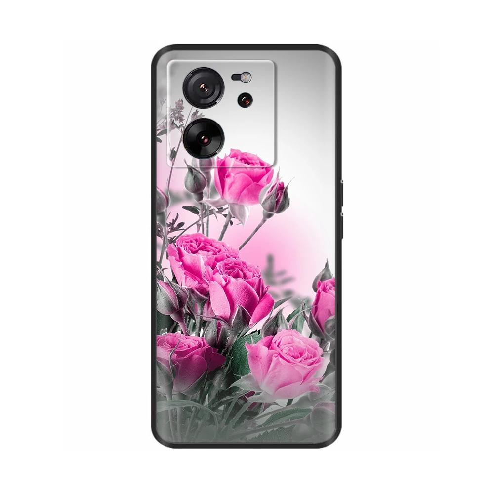 Soft Clear TPU Case For Xiaomi 13T Pro Case Mi13T Shell Silicone Painted Phone Cover For Xiaomi Mi 13T Pro 13TPro Fundas Coque