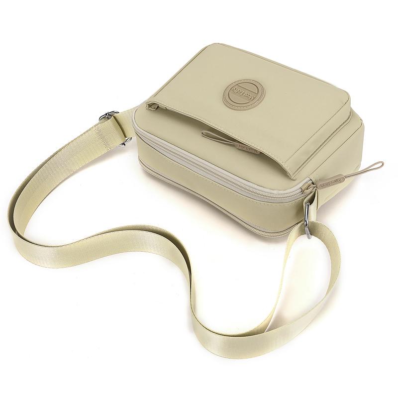 Women's Lightweight Nylon Bag Shoulder Bag Solid Color Mother Bag Crossbody Bag