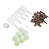 Hydroponic Pods Kit Plastic Peat Soilless Grow Baskets Domes Hydroponics Supplies for Indoor Garden
