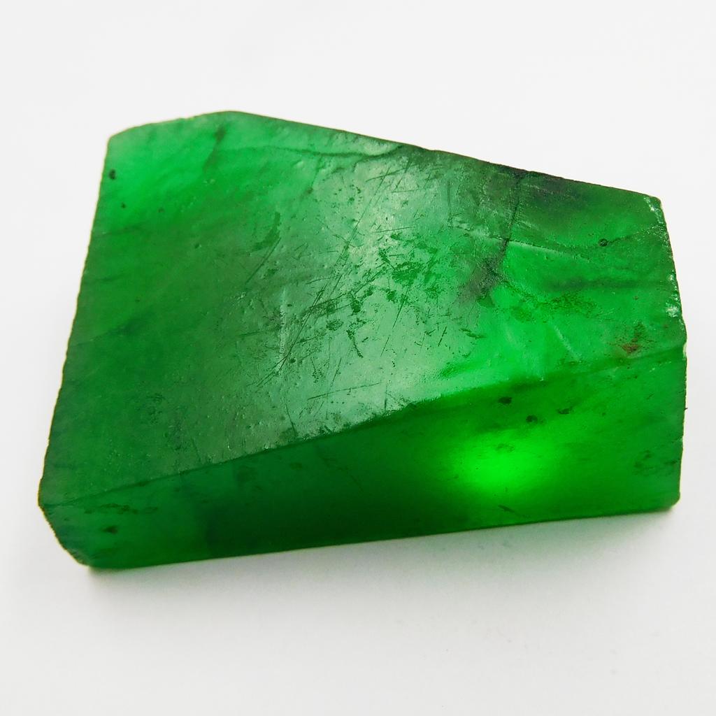 416.10 Ct Natural Emerald Green Rough CERTIFIED Uncut Huge Size Loose Gemstone AM-555