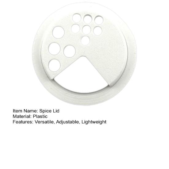 Tapa Dosificadora de Especias Ajustable para Frascos Mason de Plástico Resistente al Óxido Tapa Dosificadora y Vertedora para Condimentos Accesorio para Frascos de Especias de Cocina