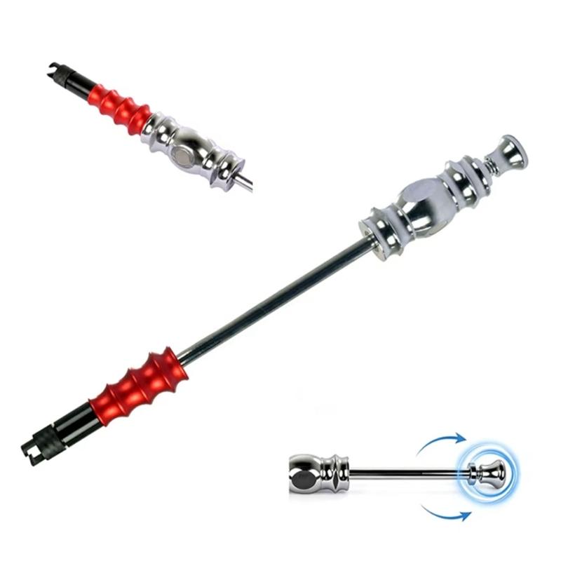 Manual Car Dents Pull Rod Tool for Auto Panel Repair, Metal Puller for Parking Impact Work, Low Speed Body Repair, and Garage Tasks