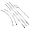 Advertising Flag Pole, 12 X Feather Flag Bundles with Ground Spike, 16 Ft Windless Flag Pole Sets with Ground Mounting Stake, 6pcs Swooper Flag Pole