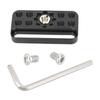 Multifunctional Camera Mounting Panel For Studio Equipment Featuring 3/8" Compatible Holes Portable Aluminum Alloy Build