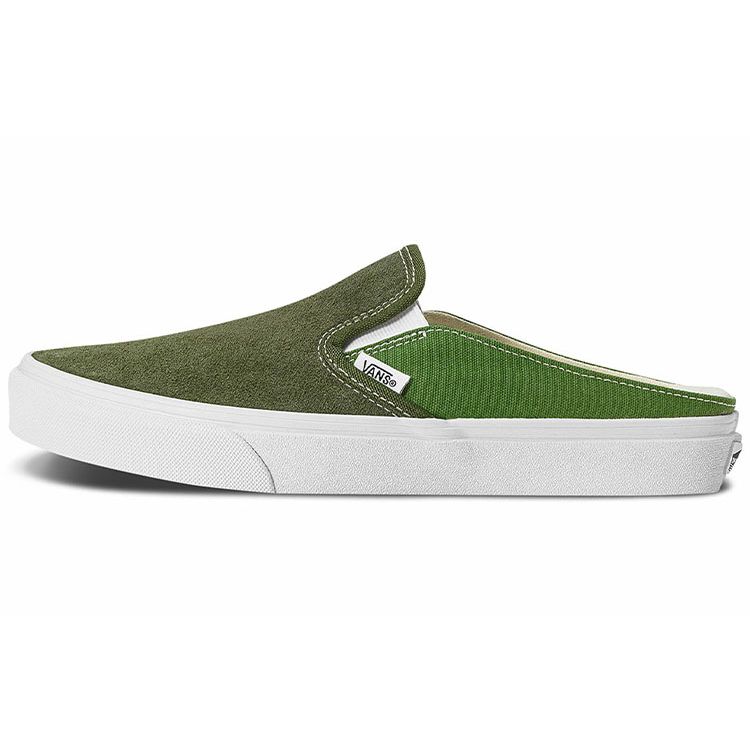 Vans Слипоны Мюли Повседневные Прочные Легкие Низкие Кеды Унисекс Зеленый VN0A4P3U50K 36.5
