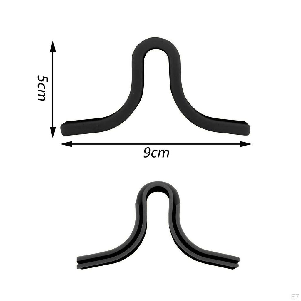 2pcs Anti Fog Silicone Nose Bridge Seal for