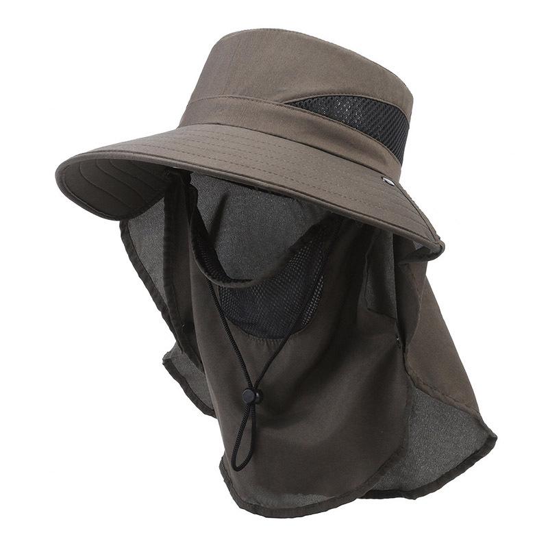 Men's Outdoor Wide Brim Sunshade Fisherman Hat