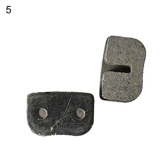 1 Pair Bicycle Brake Pad Compact No Noise Semi-metal Detachable Brake Disc Pad for MTB Road Bike