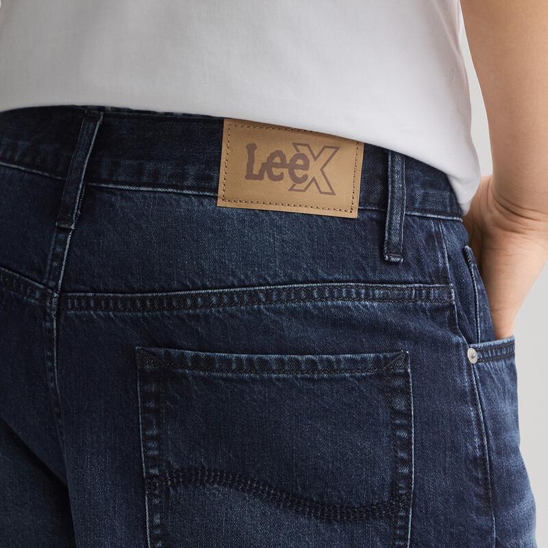 Lee Men's Classic Five-Pocket Relaxed Straight Denim Shorts