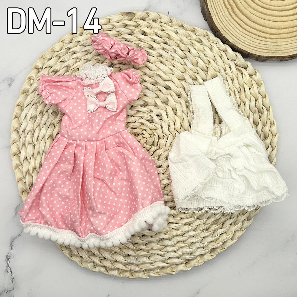 Bjd Dukker 30cm Anime Dukke Fullt Sett 1/6 Bjd 23 Ledd Bevegelig Kropp Med Skjørt Hatt Hodeplagg Jenter Kle På DIY Leker Reborn Kawaii