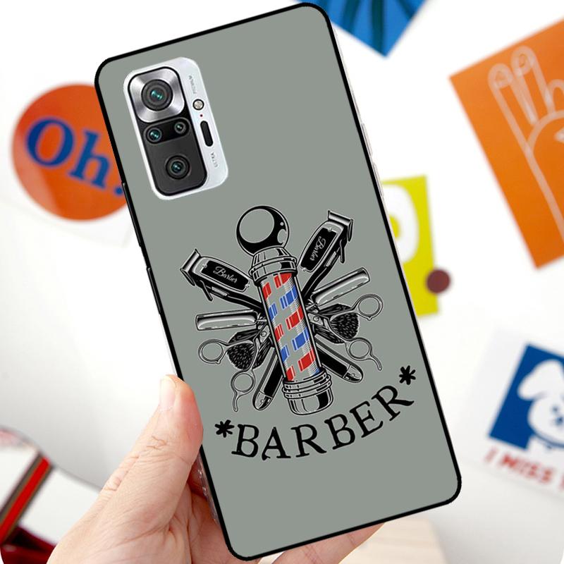 Coque Étui Coiffeur pour Xiaomi Redmi Note 12 Pro 11 8 9 10 Pro 9S 10S 11S 12S Redmi 12C 10C 9C 10A