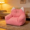 Mini Sofa Cartoon Cute Pet Lazy Bedroom Exclusive Reading Balcony Cute Single Room Balcony No Dismantling and Washing, Beanbag