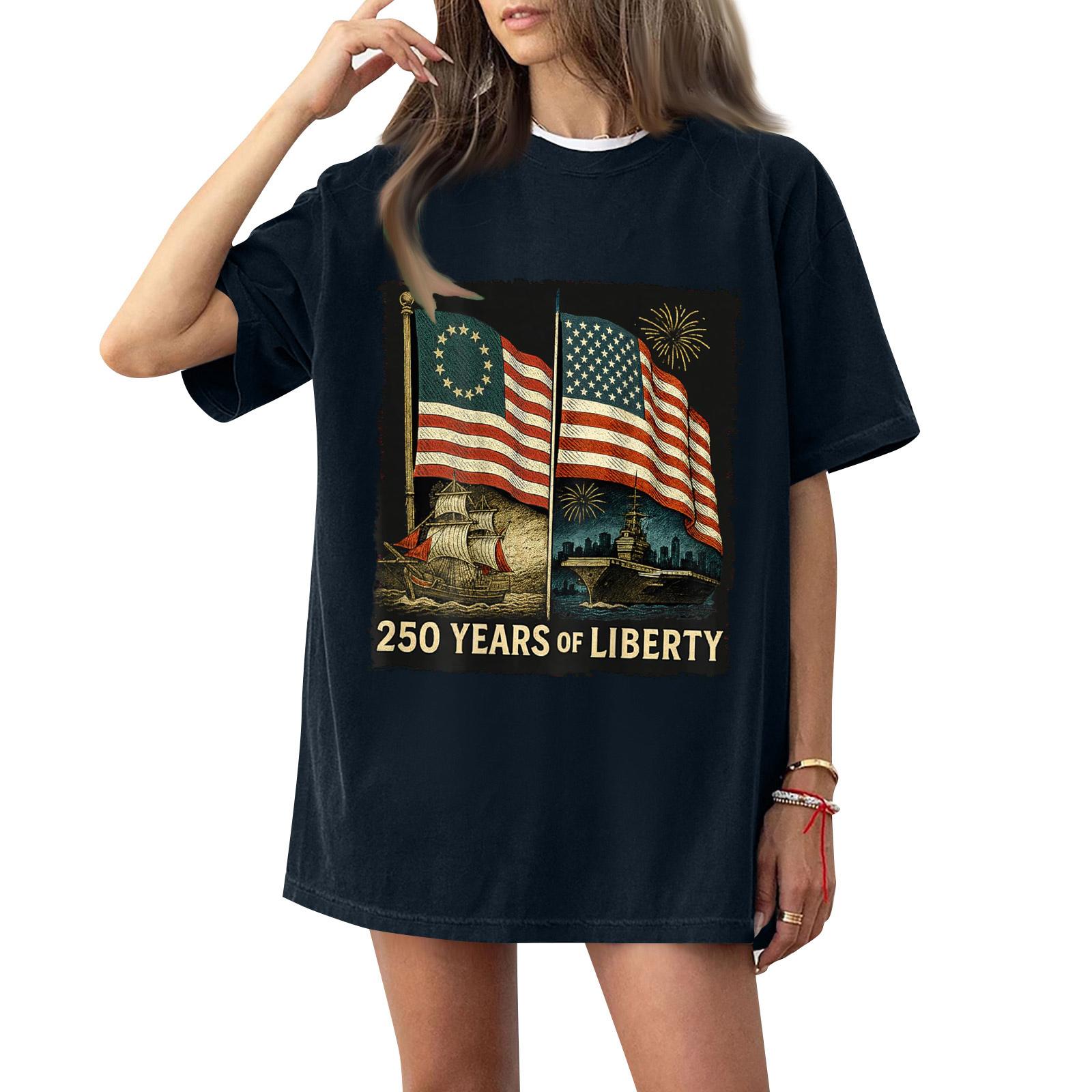 

Womens T Shirts Short Sleeve Shirts Pullover Summer Spring Tops Blouses XL Темно-синій