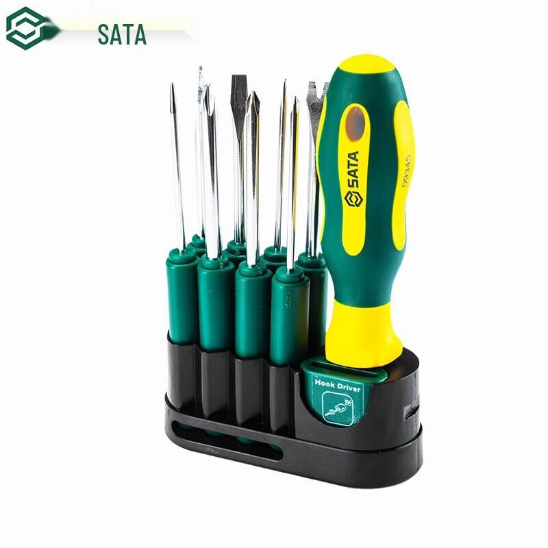 SATA 10-Piece Interchangeable Screwdriver Set