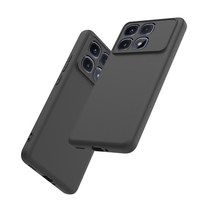 Applicable To Redmi Note 15 5G Matte Mobile Phone Case Redmi Note 13 Solid Color Tpu All-inclusive Leather Case Material