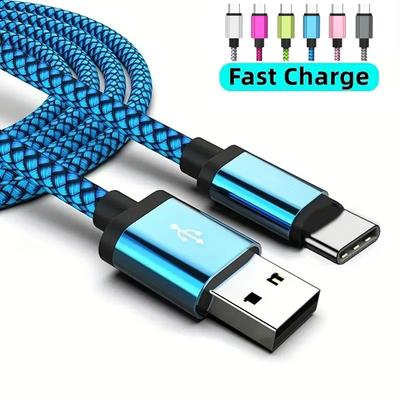 Kabel USB typu C do szybkiego ładowania dla Samsung Galaxy S23 Xiaomi Redmi OnePlus Telefon komórkowy Ładowarka USB C Kabel do transmisji danych Długi przewód 2m 3m