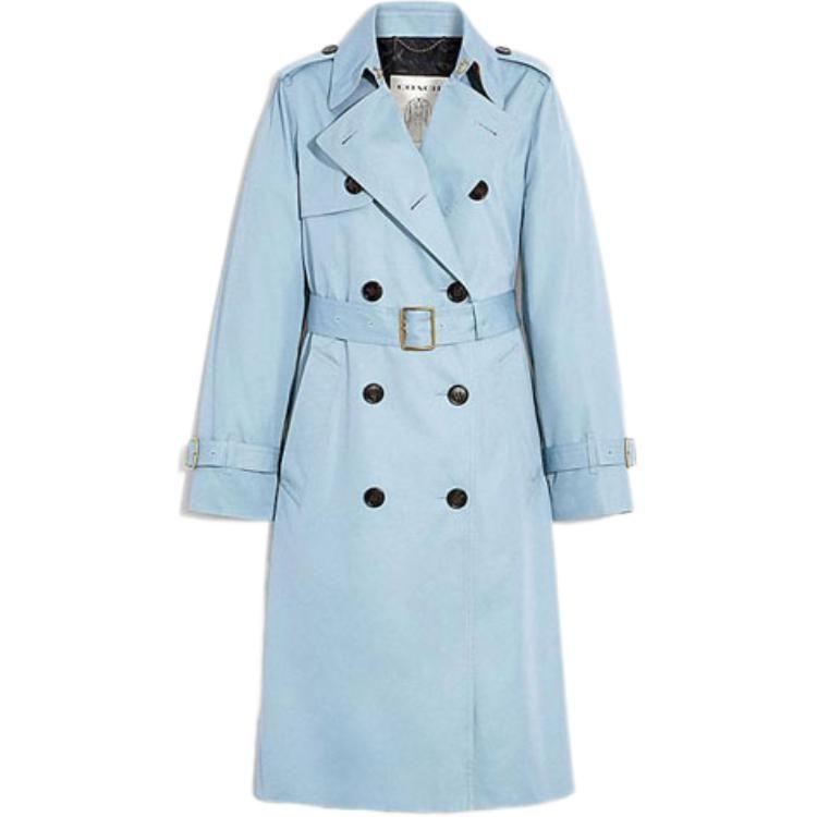 Coach Trench Coats Women's Lapel Moderate Other CH406-KHA