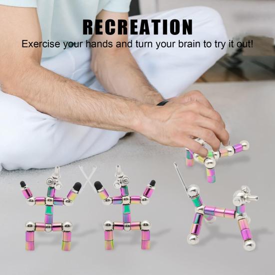 

Магнитная ручка для декомпрессии, металлическая игрушка для письма, снятие стресса, многофункциональная деформируемая ручка для письма, детская игрушка