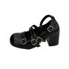 Fashion High Heels Women Mary Jance Shoes Fashion Dress Chunky Shoes Luxury Designer Elegant Pumps 2025 Autumn New Sexy Zapatos De Mujer